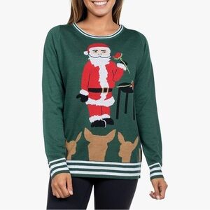 Tipsy Elves Bachelor Santa Sweater! Super Cute and in good condition!